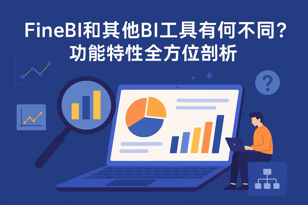 FineBI和其他BI工具有何不同？功能特性全方位剖析