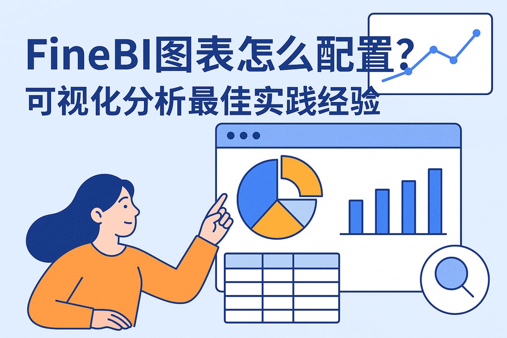 FineBI图表怎么配置？可视化分析最佳实践经验