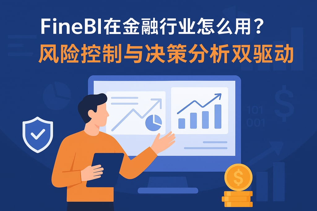 FineBI在金融行业怎么用？风险控制与决策分析双驱动