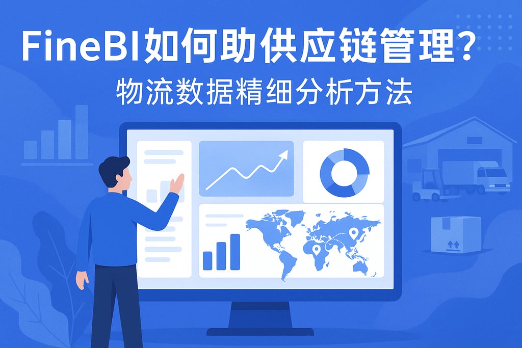 FineBI如何助力供应链管理？物流数据精细分析方法