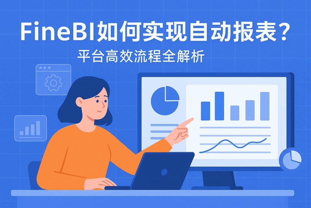 FineBI如何实现自动报表？平台高效流程全解析