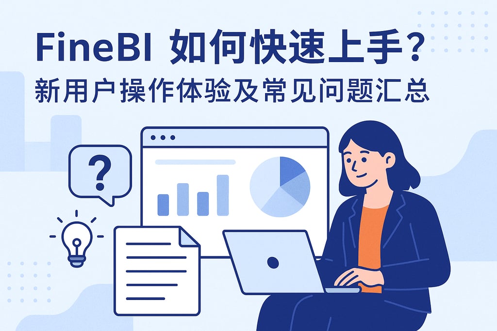 FineBI如何快速上手？新用户操作体验及常见问题汇总