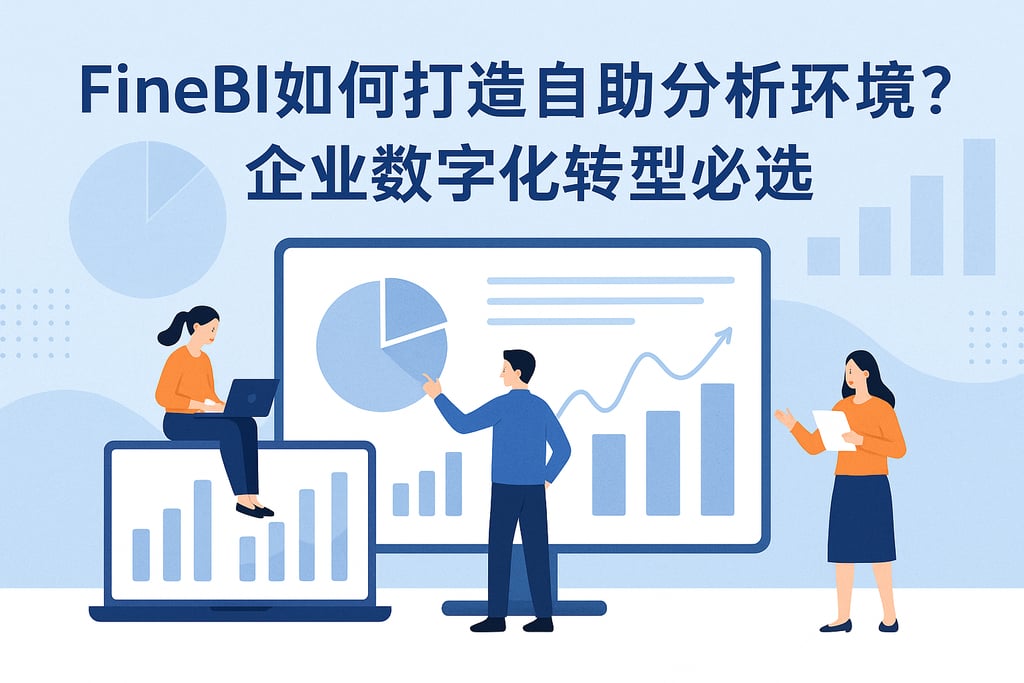FineBI如何打造自助分析环境？企业数字化转型必选