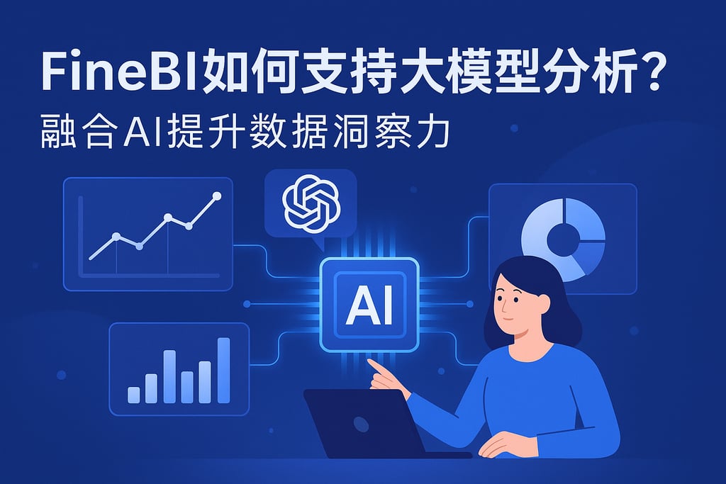 FineBI如何支持大模型分析？融合AI提升数据洞察力