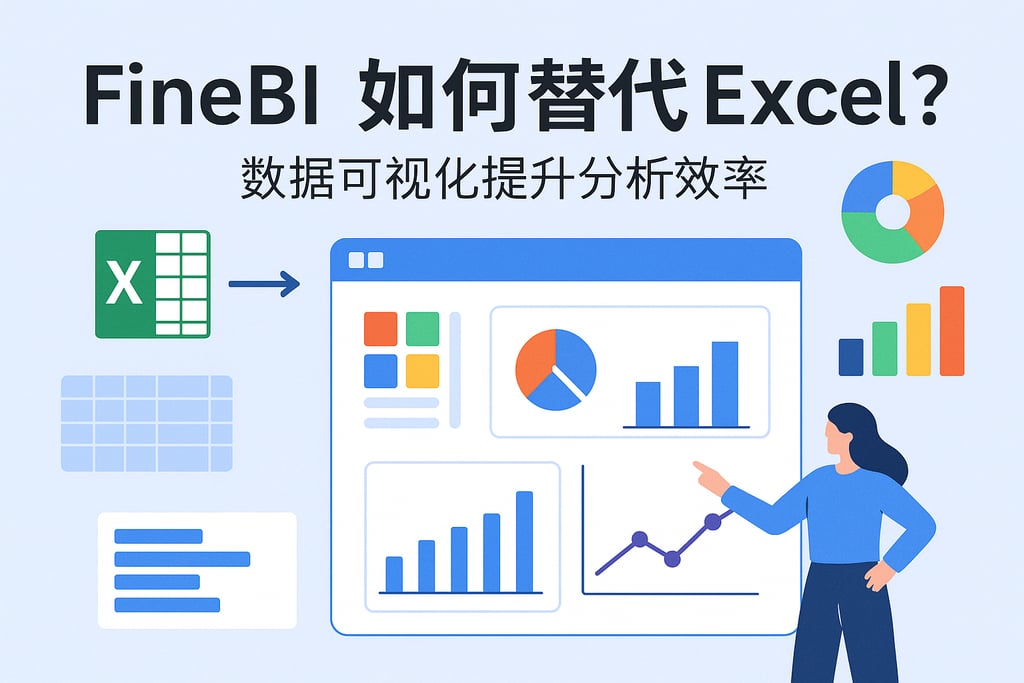 FineBI如何替代Excel？数据可视化提升分析效率