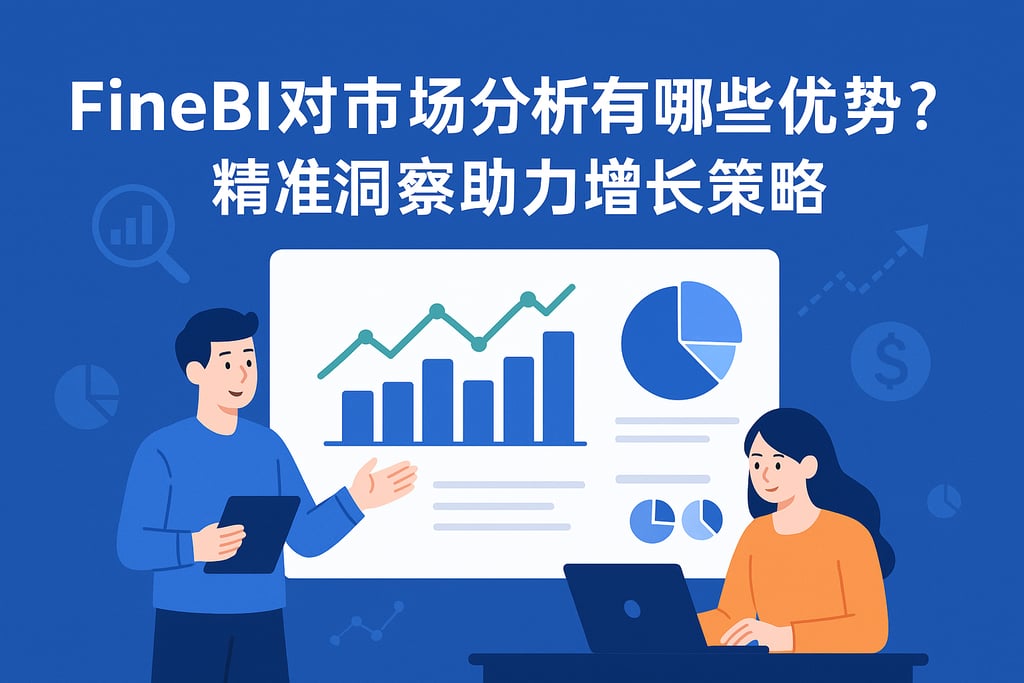 FineBI对市场分析有哪些优势？精准洞察助力增长策略
