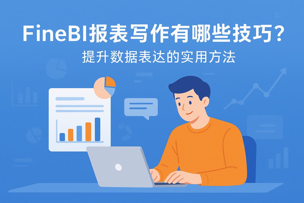 FineBI报表写作有哪些技巧？提升数据表达的实用方法
