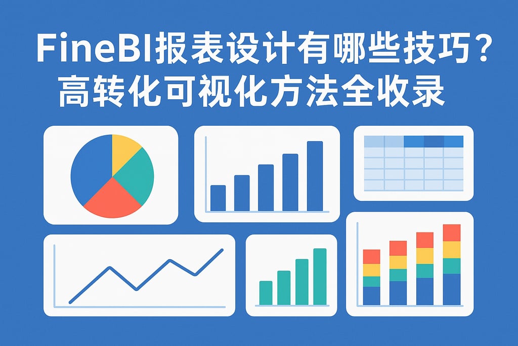 FineBI报表设计有哪些技巧？高转化可视化方法全收录。