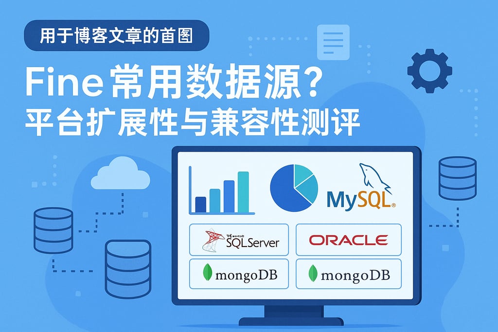 FineBI支持哪些常用数据源？平台扩展性与兼容性测评