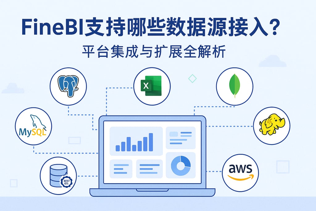 FineBI支持哪些数据源接入？平台集成与扩展全解析
