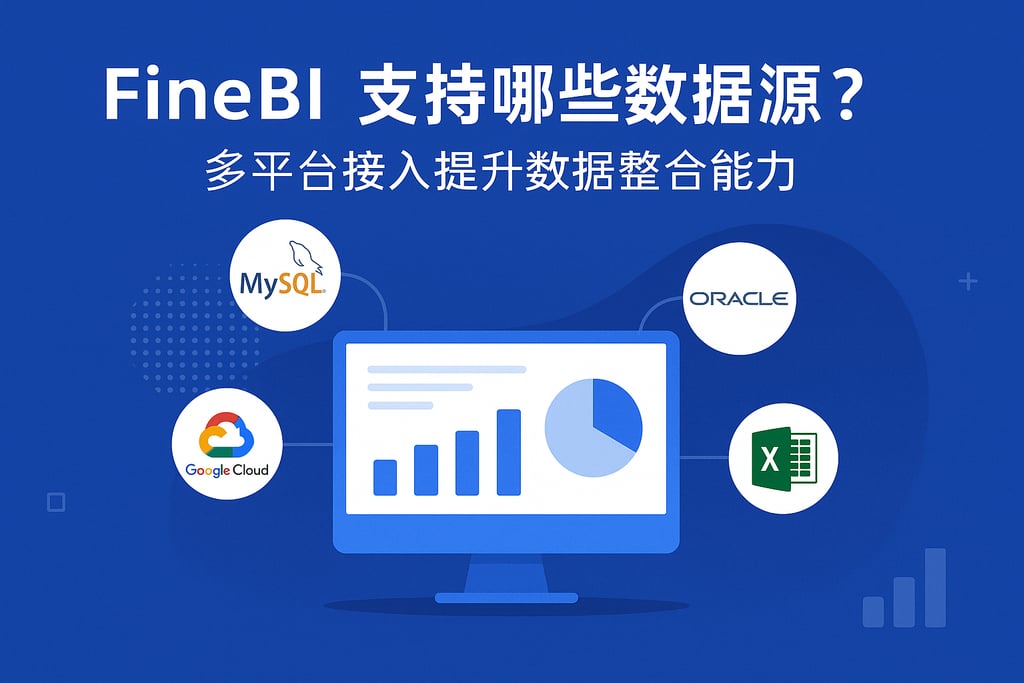 FineBI支持哪些数据源？多平台接入提升数据整合能力