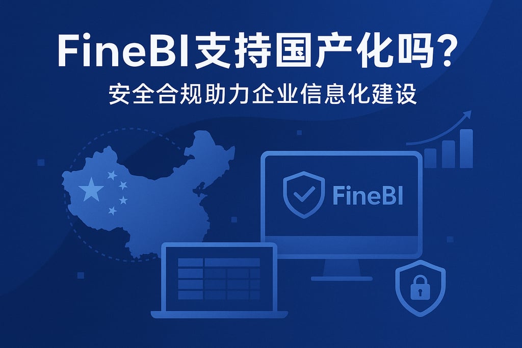 FineBI支持国产化吗？安全合规助力企业信息化建设