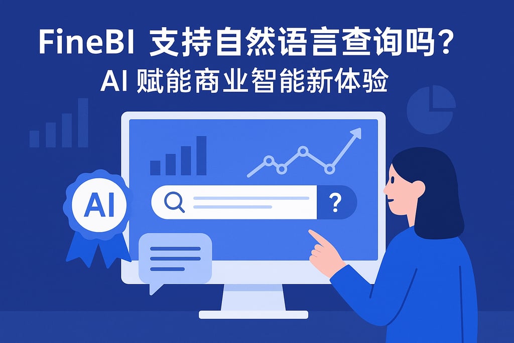 FineBI支持自然语言查询吗？AI赋能商业智能新体验