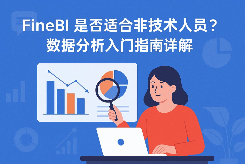 FineBI是否适合非技术人员？数据分析入门指南详解