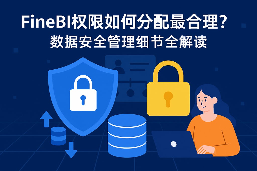 FineBI权限如何分配最合理？数据安全管理细节全解读