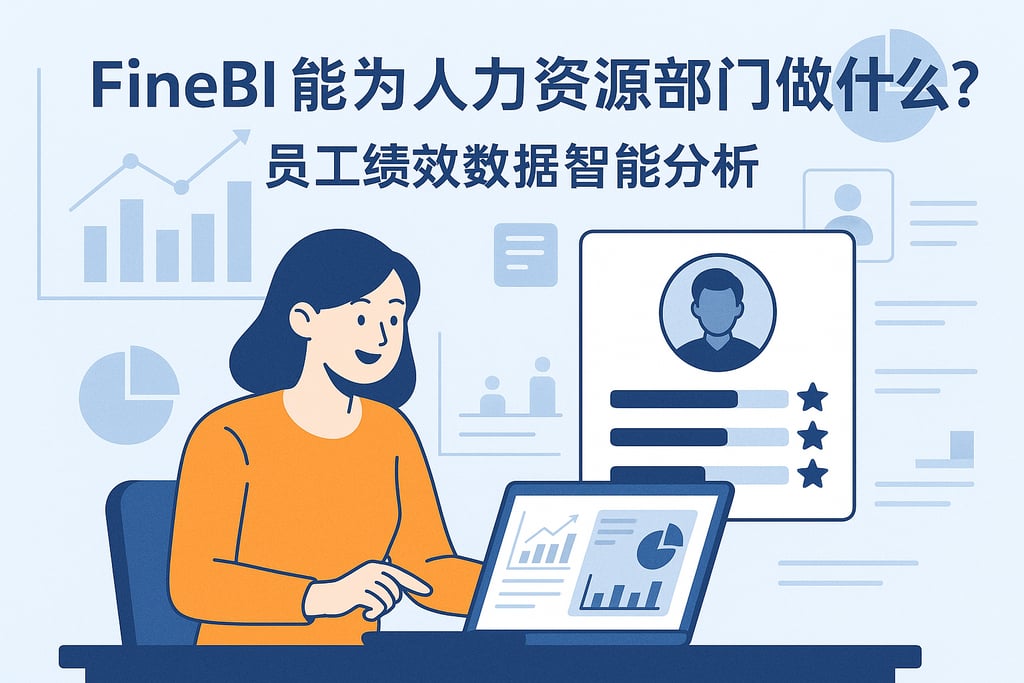 FineBI能为人力资源部门做什么？员工绩效数据智能分析