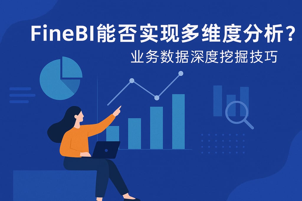 FineBI能否实现多维度分析？业务数据深度挖掘技巧