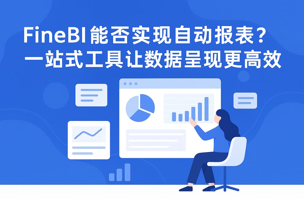 FineBI能否实现自动报表？一站式工具让数据呈现更高效