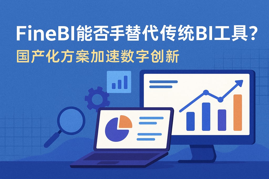 FineBI能否替代传统BI工具？国产化方案加速数字创新