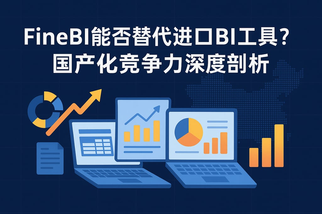 FineBI能否替代进口BI工具？国产化竞争力深度剖析