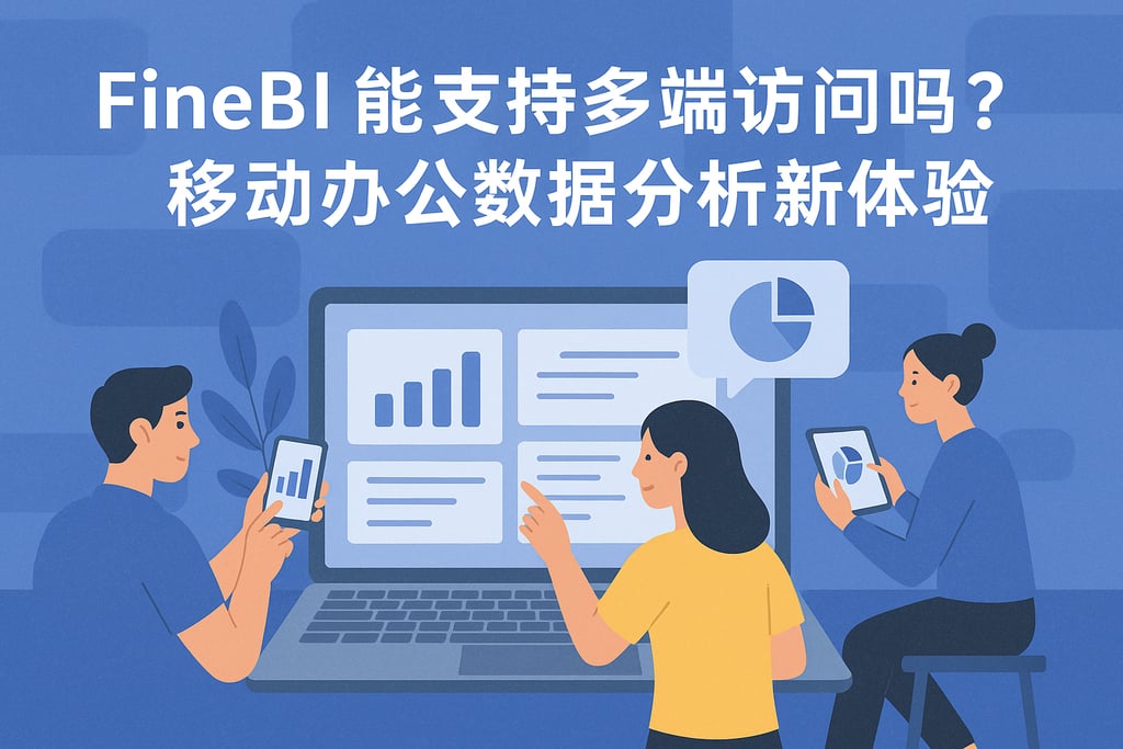 FineBI能支持多端访问吗？移动办公数据分析新体验