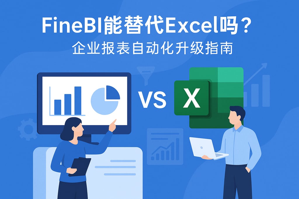 FineBI能替代Excel吗？企业报表自动化升级指南