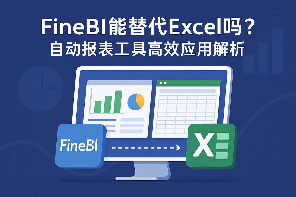 FineBI能替代Excel吗？自动报表工具高效应用解析
