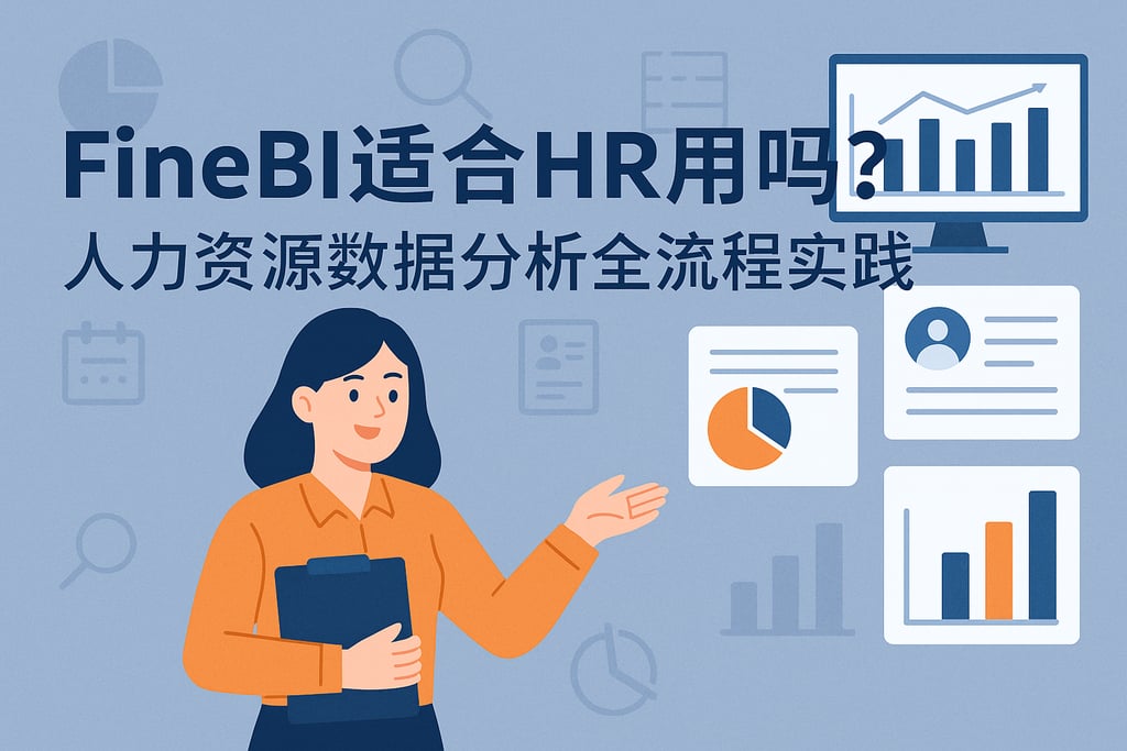 FineBI适合HR用吗？人力资源数据分析全流程实践