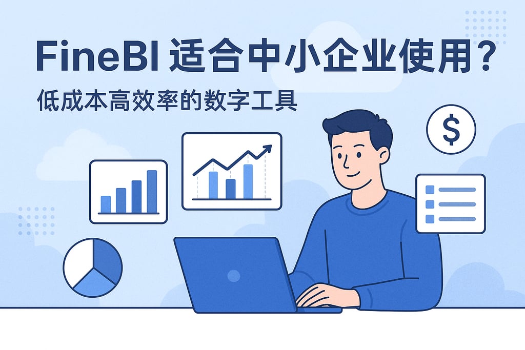 FineBI适合中小企业使用吗？低成本高效率的数字工具