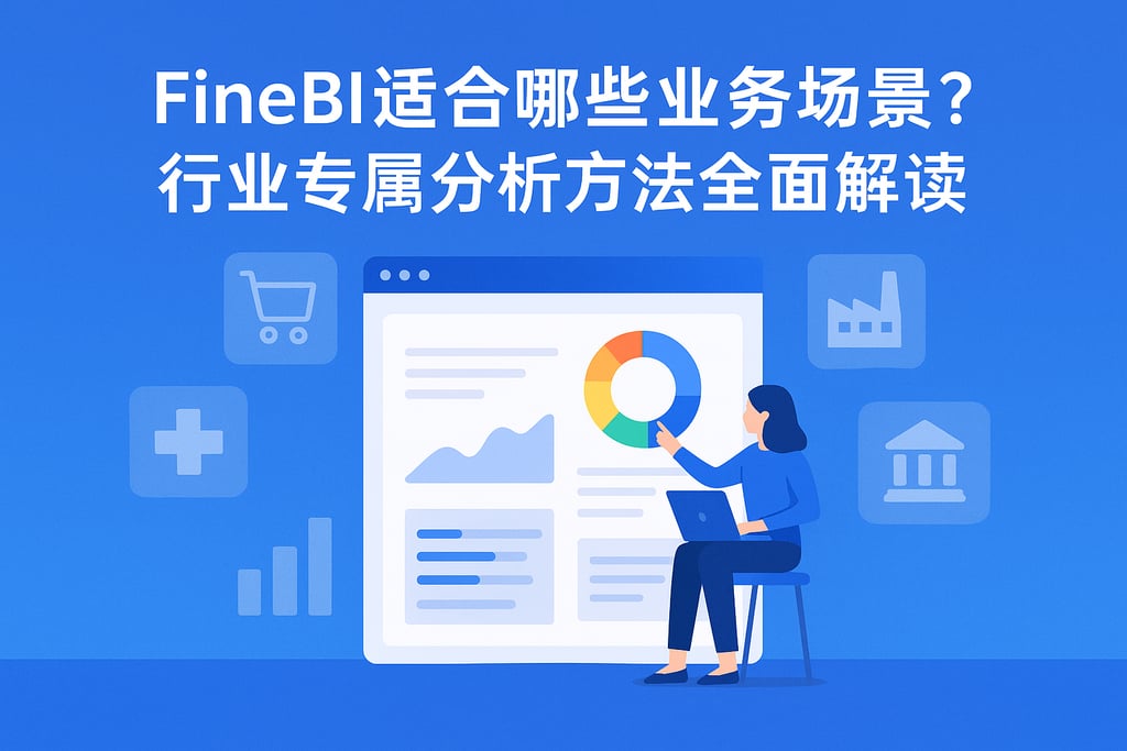 FineBI适合哪些业务场景？行业专属分析方法全面解读