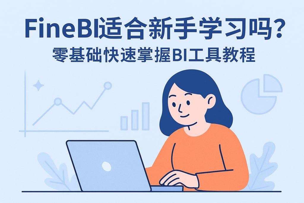 FineBI适合新手学习吗？零基础快速掌握BI工具教程