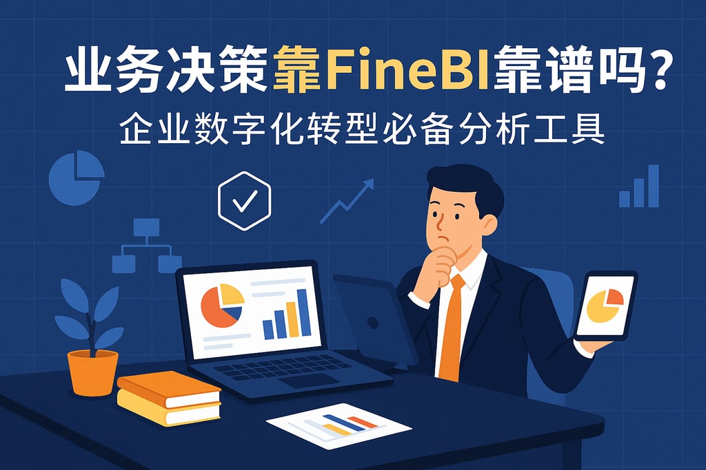 业务决策靠FineBI靠谱吗？企业数字化转型必备分析工具