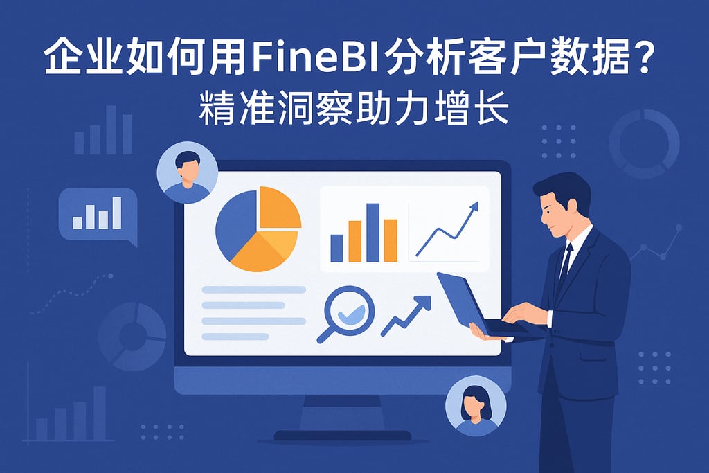 企业如何用FineBI分析客户数据？精准洞察助力增长
