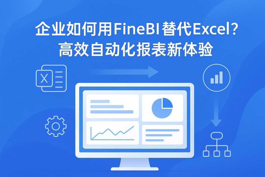 企业如何用FineBI替代Excel？高效自动化报表新体验
