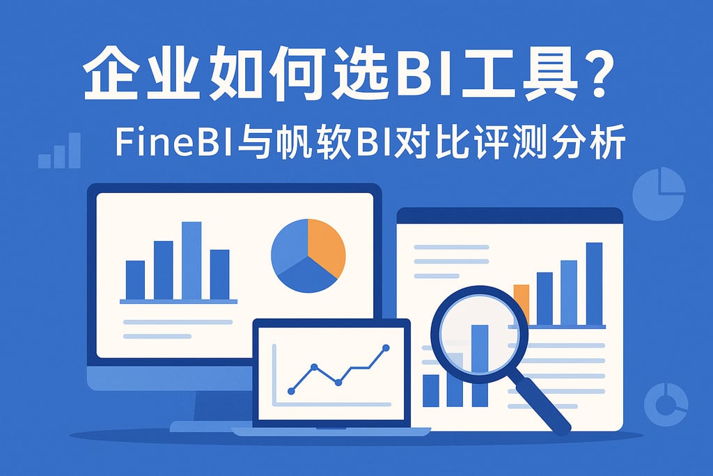 企业如何选BI工具？FineBI与帆软BI对比评测分析