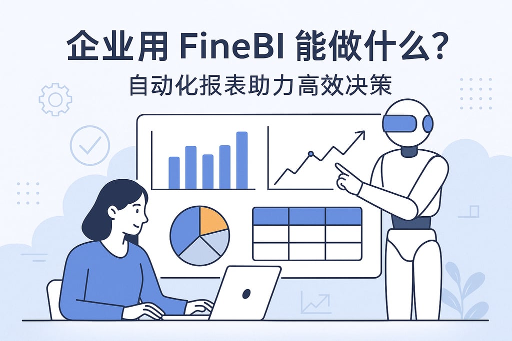 企业用FineBI能做什么？自动化报表助力高效决策