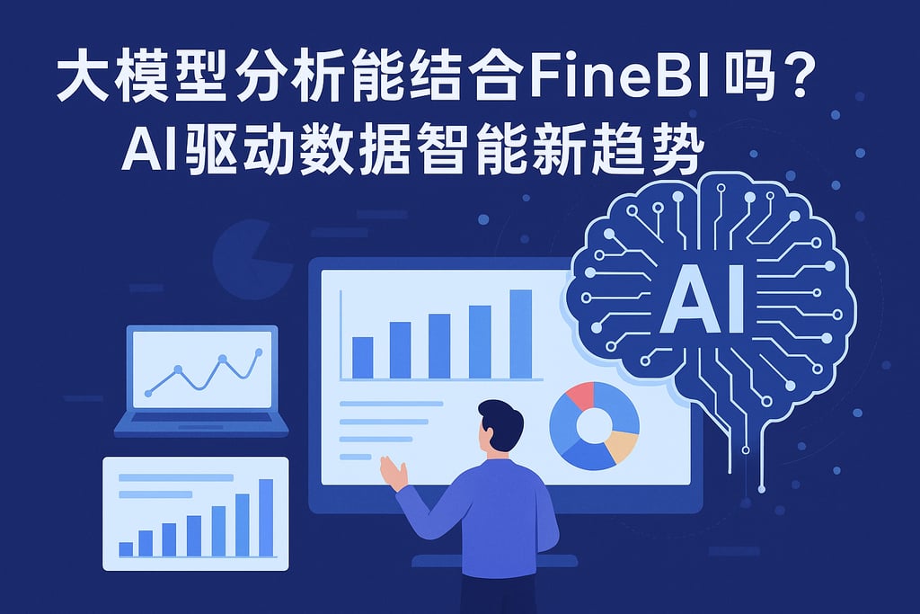 大模型分析能结合FineBI吗？AI驱动数据智能新趋势
