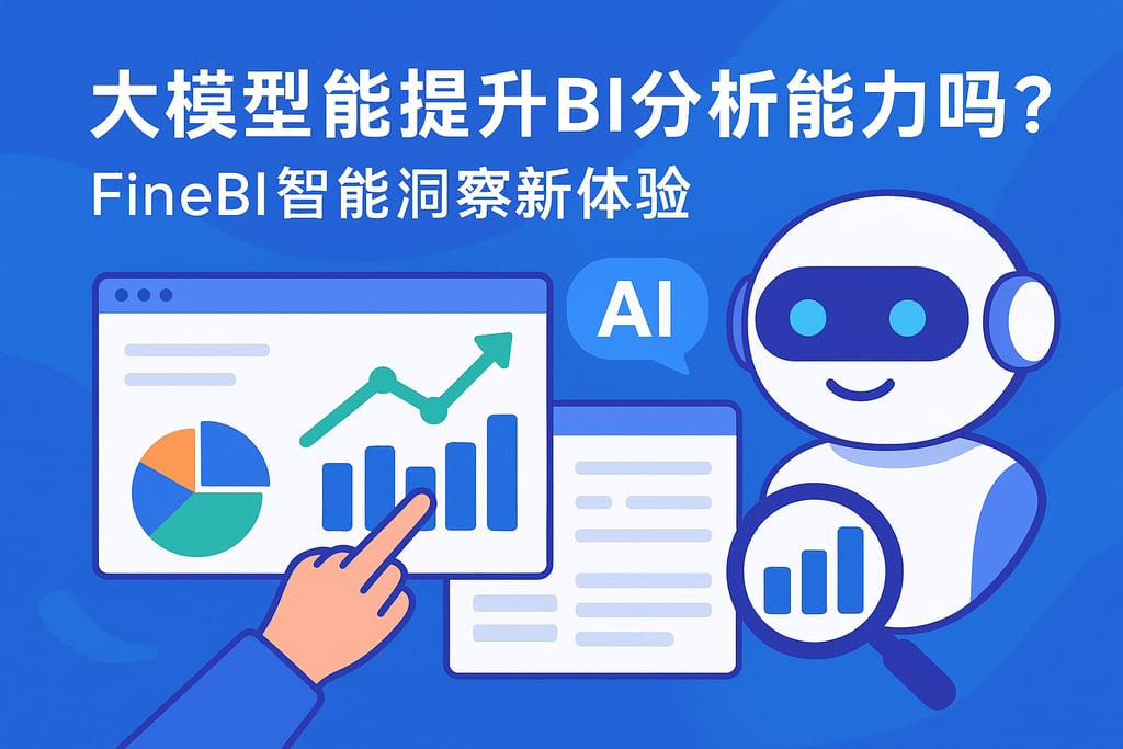 大模型能提升BI分析能力吗？FineBI智能洞察新体验