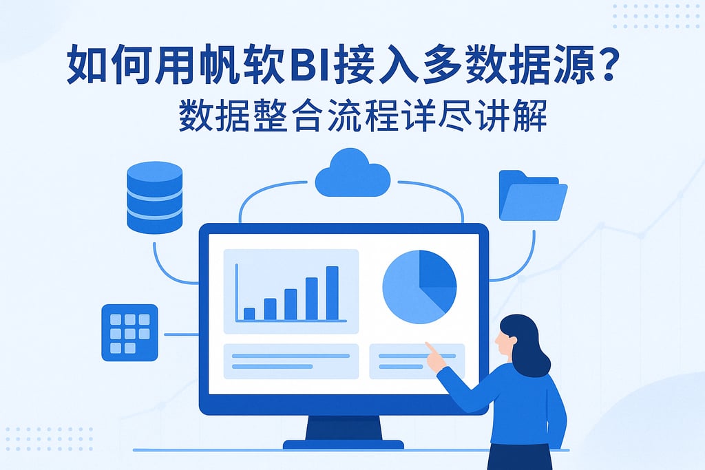 如何用帆软BI接入多数据源？数据整合流程详尽讲解