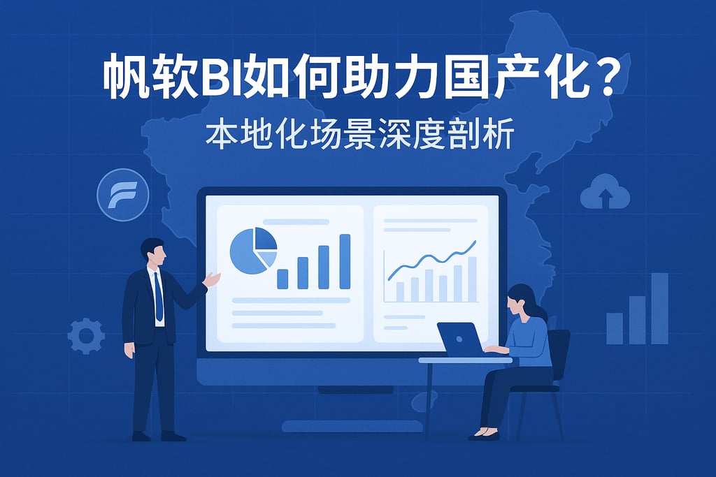 帆软BI如何助力国产化？本地化场景深度剖析