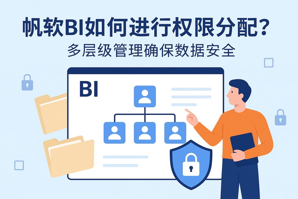 帆软BI如何进行权限分配？多层级管理确保数据安全