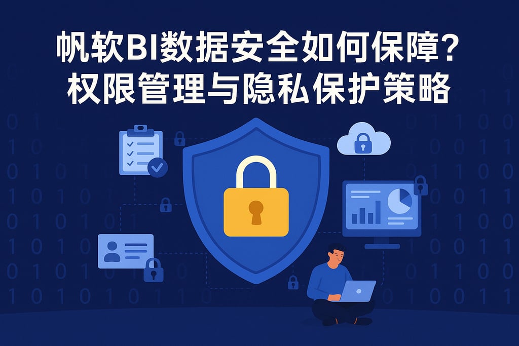 帆软BI数据安全如何保障？权限管理与隐私保护策略