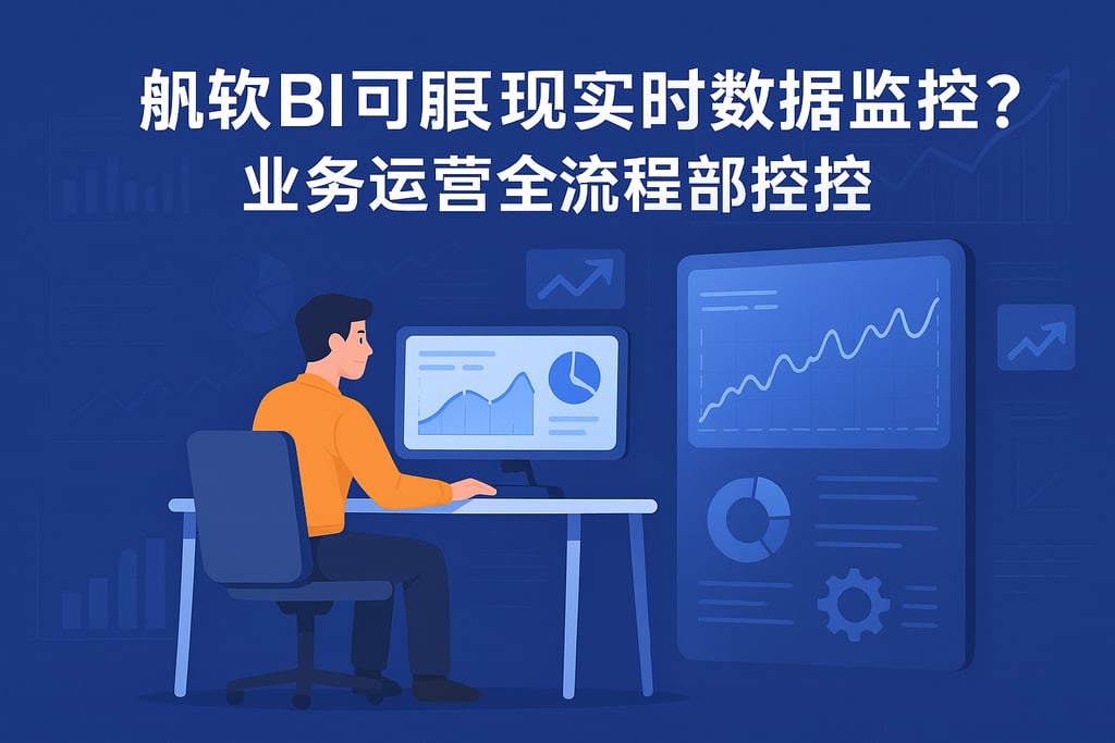 帆软BI能否实现实时数据监控？业务运营全流程把控