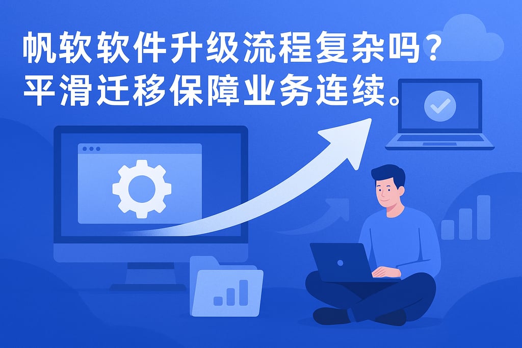 帆软软件升级流程复杂吗？平滑迁移保障业务连续。