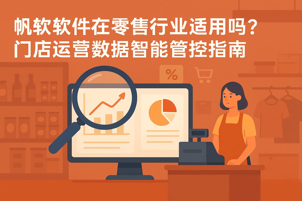 帆软软件在零售行业适用吗？门店运营数据智能管控指南