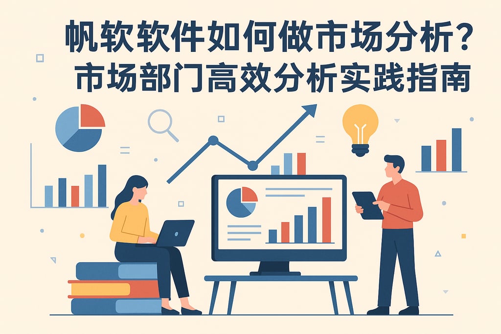 帆软软件如何做市场分析？市场部门高效分析实践指南