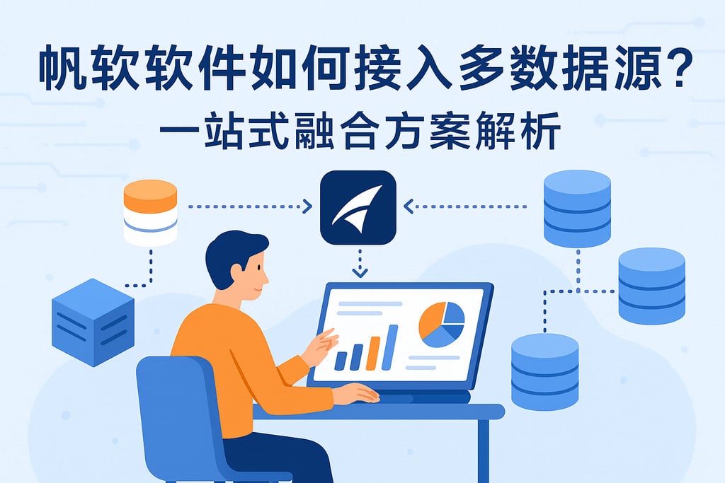 帆软软件如何接入多数据源？一站式融合方案解析。