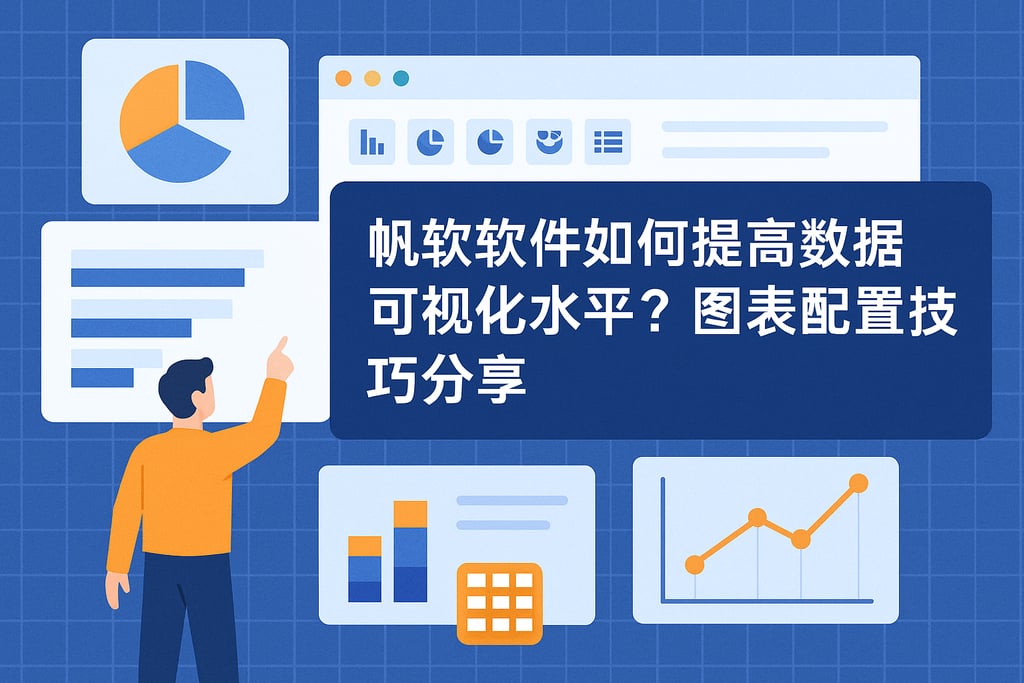 帆软软件如何提高数据可视化水平？图表配置技巧分享