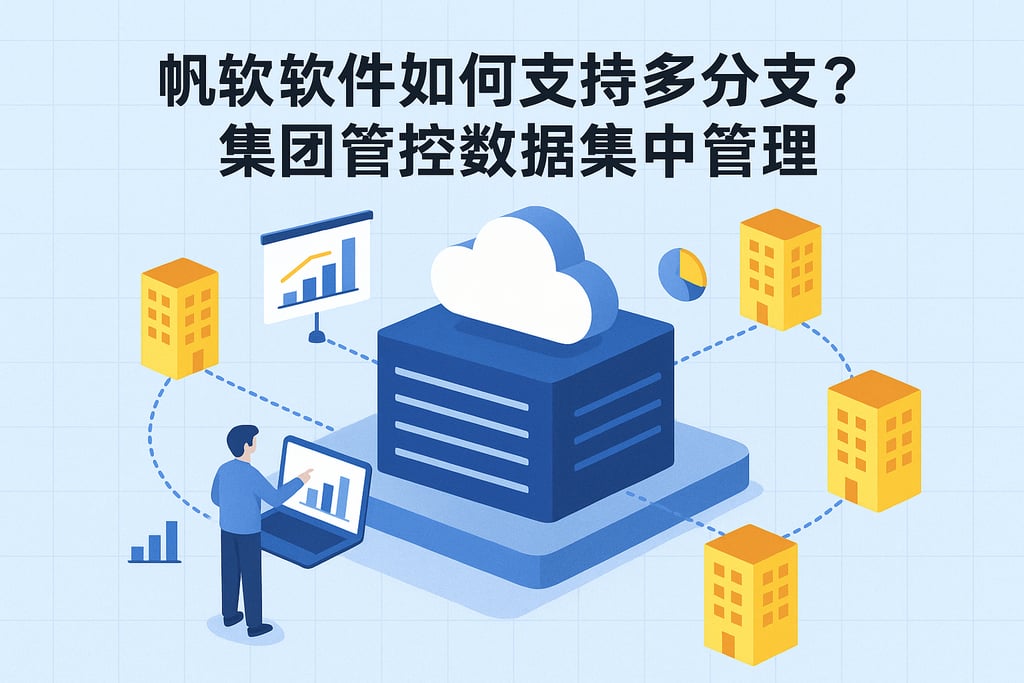 帆软软件如何支持多分支？集团管控数据集中管理。