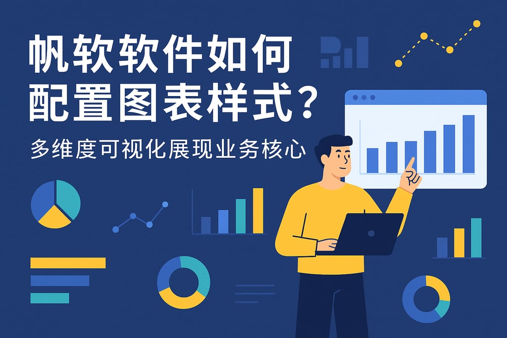 帆软软件如何配置图表样式？多维度可视化展现业务核心